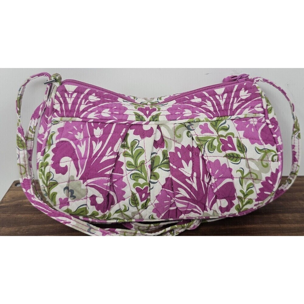 Vera Bradley Frannie Julep Tulip Quilted Crossbody Bag Retired Multicolor